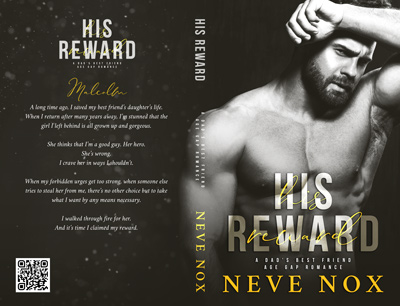 Print book cover of His Reward by Neve Nox