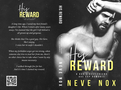 Print book cover of His Reward by Neve Nox